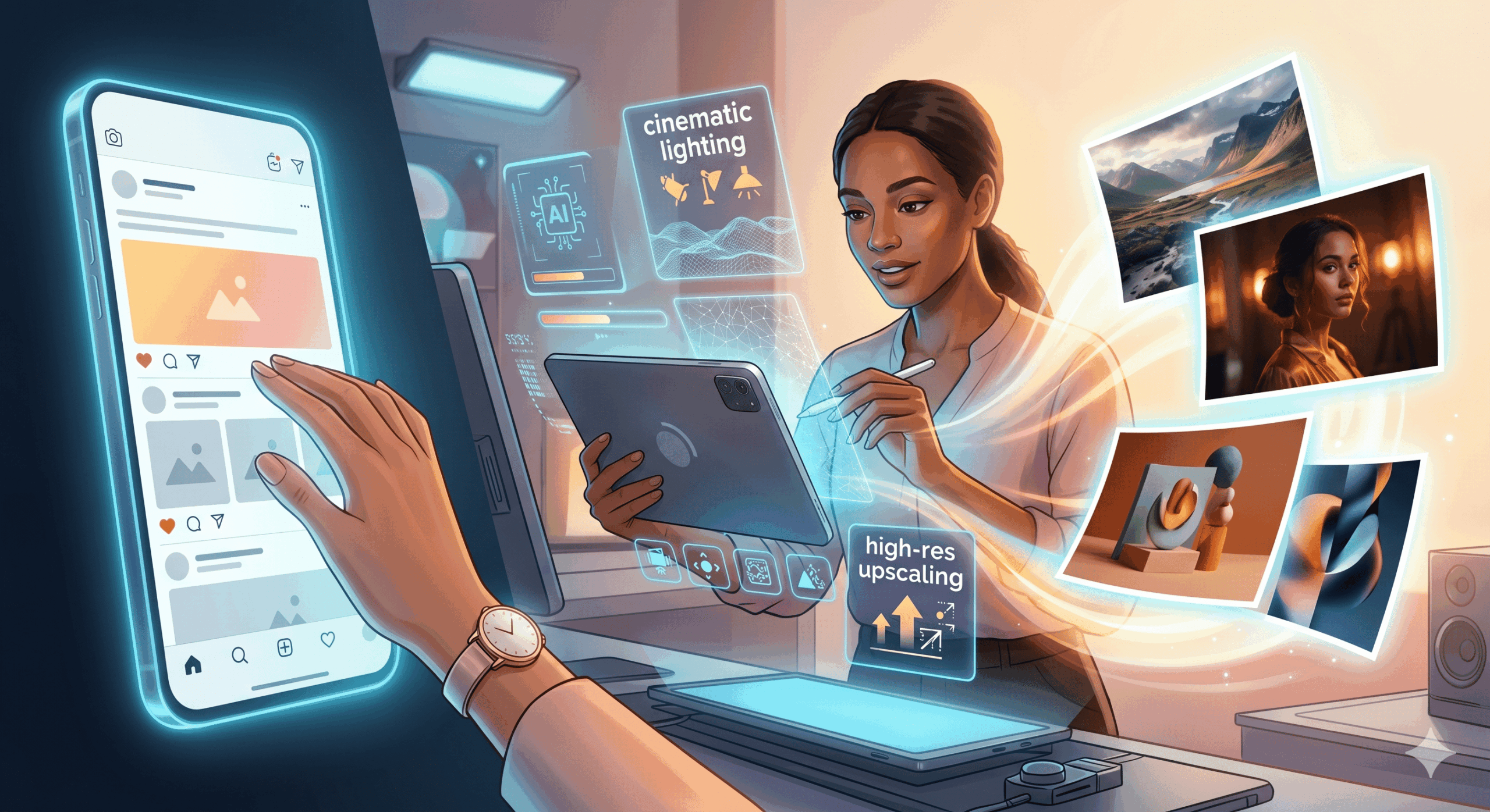 How to make ai photos