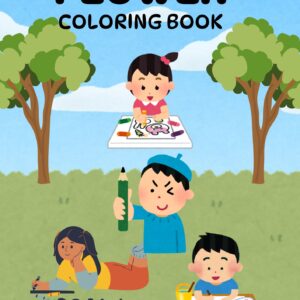 Flower Coloring Book