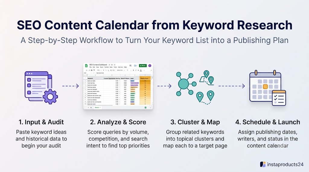 How to Build an SEO Content Calendar From Keyword Research